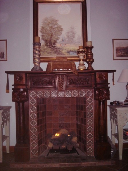 Marrakech Fireplace